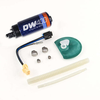 compare product DeatschWerks 415LPH DW400 Fuel Pump w/9-1047 Install Kit 15-17 Ford Mustang V6/GT w/ 1/8in Venturi