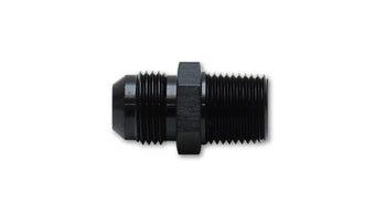 compare product Vibrant -8AN to 3/8in NPT Straight Adapter Fitting - Aluminum