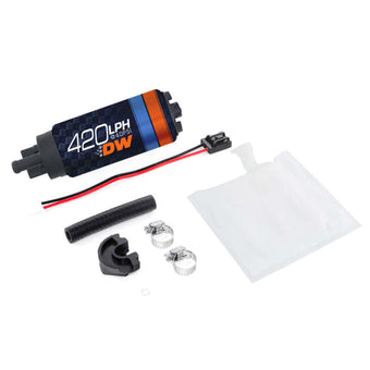 compare product DeatschWerks DW420 Series 420lph In-Tank Fuel Pump w/ Install Kit For Forester 97-07 Impreza