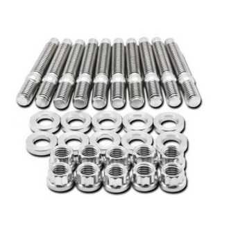 compare product BLOX Racing SUS303 Stainless Steel Intake Manifold Stud Kit M8 x 1.25mm 55mm in Length - 10-piece