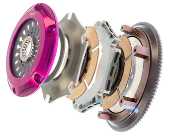 compare product Exedy 1996-2006 Mitsubishi Lancer Evolution L4 Hyper Twin Cerametallic Clutch Sprung