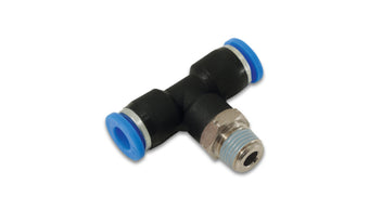 compare product Vibrant Male Tee 1-Touch Fitting for 1/4in OD Tube (1/8in NPT)