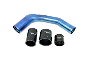 compare product Torque Solution 2022+ Subaru WRX / 19-23 Subaru Ascent Titanium Top Mount Charge Pipe - Burnt Blue