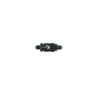 compare product DeatschWerks 6AN Male Flare Quick Disconnect Dry Break Fitting - 2 Pieces Anodized Matte Black