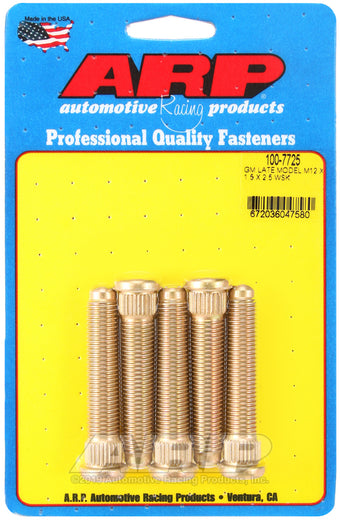 compare product ARP Late Model GM M12x1.50inX2.50in Wheel Stud Kit