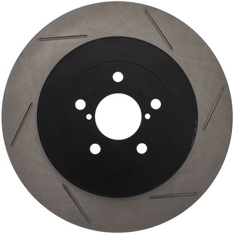 compare product StopTech Power Slot 04 STi Rear Right Slotted Rotor