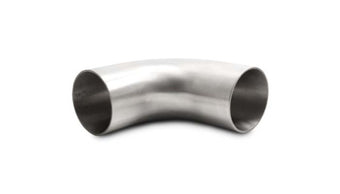 compare product Vibrant 2.5in OD 4.13in Tangent Length T304 SS 90 Deg Mandrel Bend w/Extended Leg Length