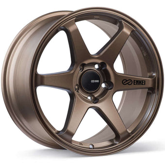 compare product Enkei T6R 18x8 40mm Offset 5x114.3 Bolt Pattern 72.6 Bore Matte Bronze Wheel