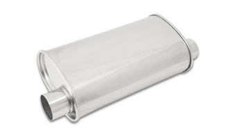 compare product Vibrant StreetPower Oval Muffler 5in x 9in x 15in - 2.5in inlet/outlet (Offset-Offset Same Side)