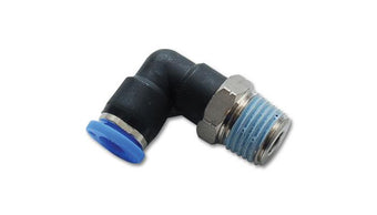 compare product Vibrant Male Elbow Pneumatic Vacuum Fitting (3/8in NPT Thread) - for use with 1/4in (6mm) OD tubing
