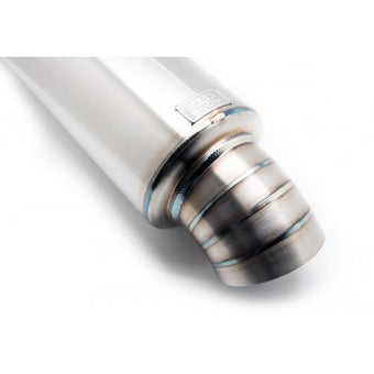 compare product BLOX Racing 2.5 inch Universal Street Muffler - Turndown Tip