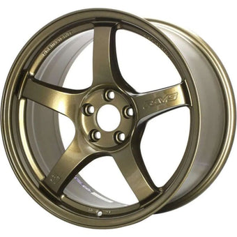 compare product Gram Lights 57DR 18x9.5 +38 5x114.3 Almite Gold Wheel