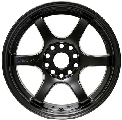 Gram Lights 57DR 15x8.0 +28 4x100 Semi Gloss Black Wheel