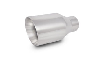 compare product Vibrant 3.5in Round SS Exhaust Tip (Double Wall Angle Cut Beveled Outlet)