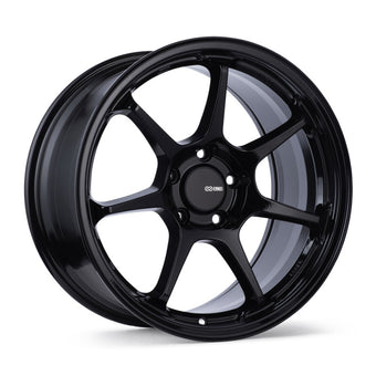 compare product Enkei TS-7 18x9.5 5x120 45mm Offset 72.6mm Bore Gloss Black Wheel