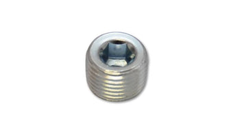 compare product Vibrant 1/8in NPT Male Plug for EGT weld bung - Zinc Plated Mild Steel