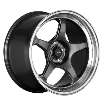 compare product Konig Hyperspec 19x9.5A 5x114.3 ET35 Anthracite Metallic Wheel w/ Mirror Machined Lip (Knurled Bead)