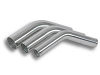 compare product Vibrant 4in O.D. Universal Aluminum Tubing (45 degree bend) - Polished