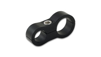 compare product Vibrant Aluminum Line Separator Bracket w/ One 11/16in (17.5mm) ID - One 13/16in (20.6mm) ID Holes