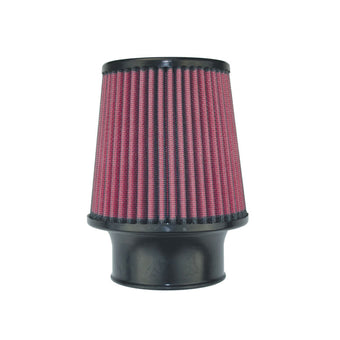 compare product Injen High Performance Air Filter - 3.00 Black Filter 6 Base / 5 Tall / 4 Top - 45 Pleat