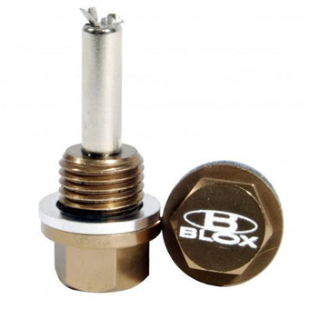 compare product BLOX Racing Magnetic Drain Plug - Oil / 14x1.5mm (Fits Honda Mitsubishi Ford GM Mazda Suzuki)