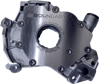 compare product Boundary 99-15 Ford Modular Motor (All Types) V8 Oil Pump Assembly w/Billet Back Plate