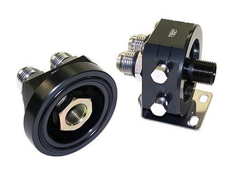 compare product BLOX Racing Remote Oil Filter Relocation Kit - Black