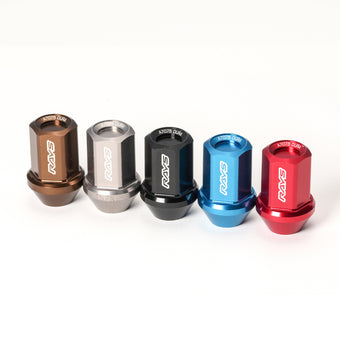 compare product Rays M12x1.50 5 Hole 16pcs Nut 4pcs Lock Nut w/Adapter & Lock Nut Key - Black