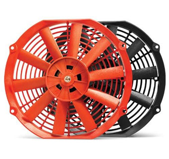 compare product BLOX Racing 12inch Electric Slim Fan - Red