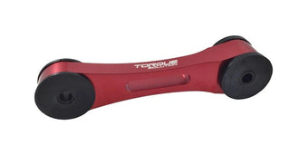 compare product Torque Solution Billet Aluminum Pitch Stop Tranny Mount: Subaru - Red