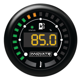 compare product Innovate MTX-D Ethanol Content & Fuel Temp Complete Gauge Kit - Black Dial