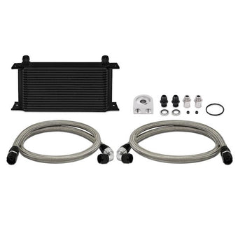 compare product Mishimoto Universal 19 Row Oil Cooler Kit - Black