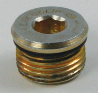 compare product Moroso Drain Plug w/O-Ring -8An 3/4in-16 - Magnetic - Single