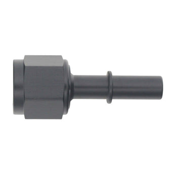 compare product DeatschWerks 8AN Female Flare Swivel to 3/8in Male EFI Quick Disconnect - Anodized Matte Black