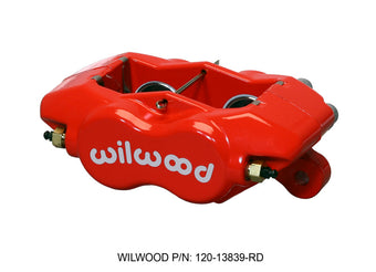 compare product Wilwood Caliper-Forged Dynalite-Red 1.38in Pistons .81in Disc