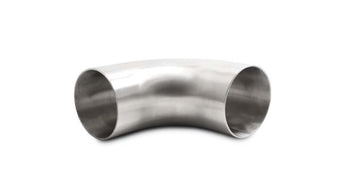 compare product Vibrant 3.0in OD 4.33in Tangent Length T304 SS 90 Deg Mandrel Bend w/Extended Leg Length