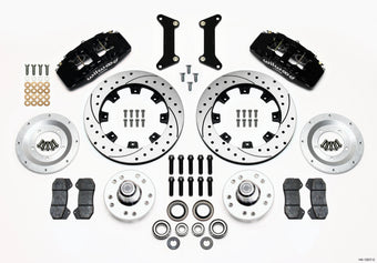 compare product Wilwood Dynapro 6 Front Hub Kit 12.19in Drilled 79-87 GM G Body