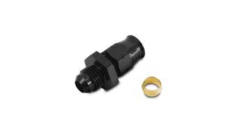 compare product Vibrant -10AN Male to .625in Tube Adapter Fitting (w/Brass Olive Insert)