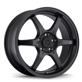 compare product Konig Backbone 15x6.5 4x100 ET38 Matte Black Milling Logo on Spoke