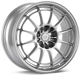 compare product Enkei NT03+M 18x8.5 5x114.3 38mm Offset 72.6mm Bore Silver Wheel G35/350z