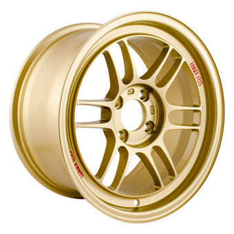 compare product Enkei RPF1 15x8 4x100 28mm Offset 75mm Bore Gold Wheel