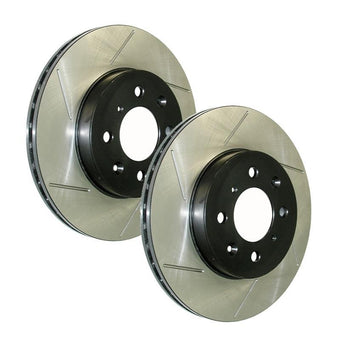 compare product StopTech 10-17 Lexus GX460 / 10-17 Toyota 4Runner Cryo Slotted Front Right Sport Brake Rotor
