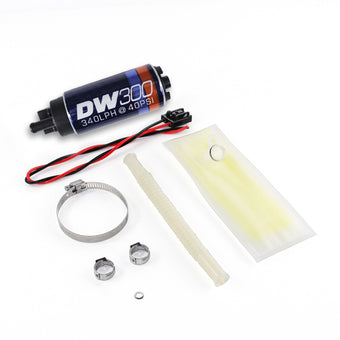 compare product DeatschWerks 92-95 BMW E36 325i DW300 340 LPH In-Tank Fuel Pump w/ Install Kit