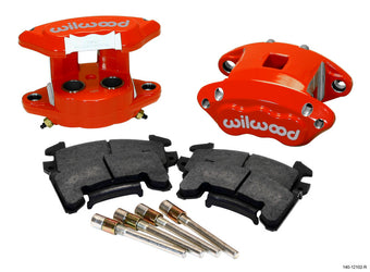 compare product Wilwood D154 Rear Caliper Kit - Red 1.12 / 1.12in Piston 0.81in Rotor