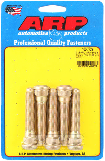 compare product ARP 2015+ Subaru WRX/STI and 13+ BRZ Extended 5 Wheel Stud Kit