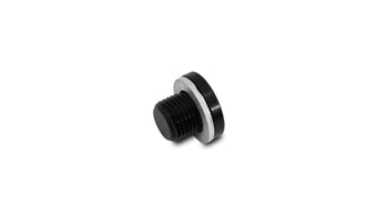compare product Vibrant M12 x 1.25 Metric Aluminum Port Plug with Crush Washer