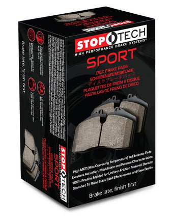 compare product StopTech 13-18 Toyota Land Cruiser Performance Front Brake Pads