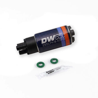 compare product DeatschWerks 265 LPH Compact In-Tank Fuel Pump w/ 02-06 RSX / 01-05 Civic / 06-15 MX5 Set Up Kit