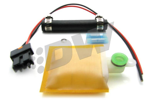 DeatschWerks 265 LPH DW65C Series Compact Fuel Pump w/o Mounting Clips (w/ Universal Install Kit)