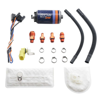 compare product DeatschWerks DW810 Brushless Series 810lph In-Tank Brushless Fuel Pump w/ 9-1002 Install kit